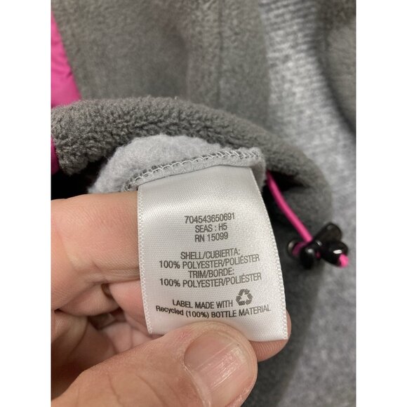 Everlast Fleece Jacket Women’s Size Medium Gray Long Sleeve Full Zip - Picture 5 of 11